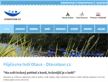 Tablet Screenshot of otavatour.cz